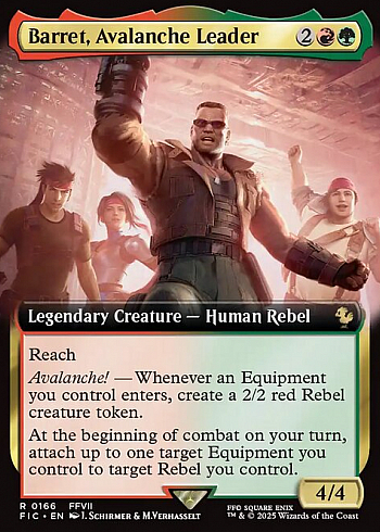 Barret, Avalanche Leader