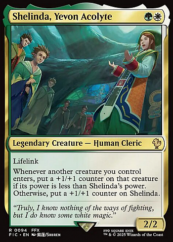 Shelinda, Yevon Acolyte