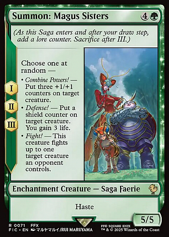 Summon: Magus Sisters