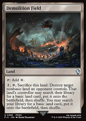 Demolition Field