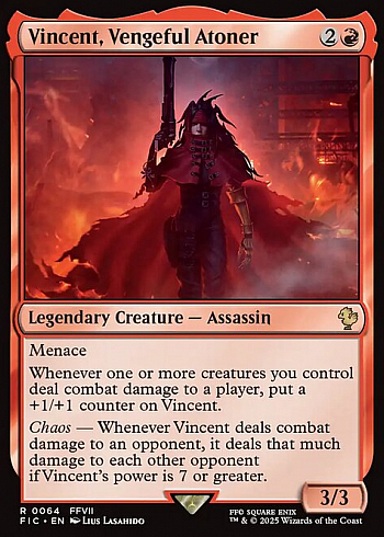Vincent, Vengeful Atoner