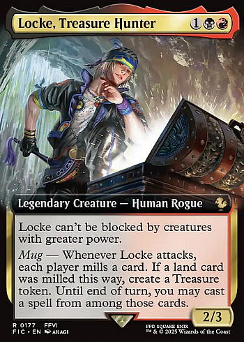 Locke, Treasure Hunter