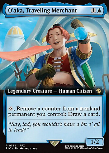 O'aka, Traveling Merchant