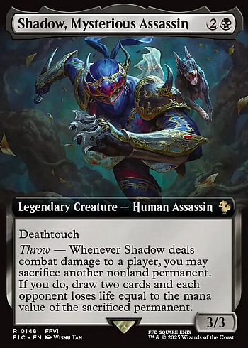Shadow, Mysterious Assassin