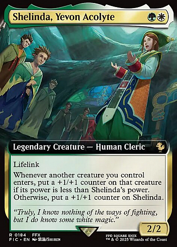 Shelinda, Yevon Acolyte