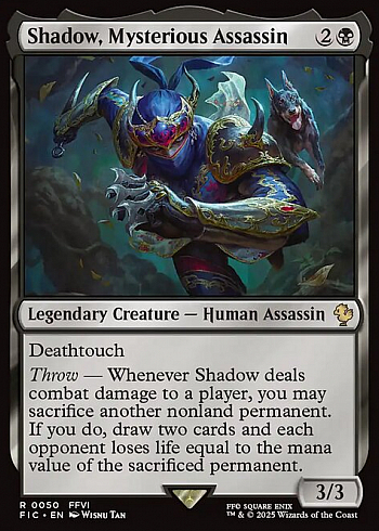 Shadow, Mysterious Assassin