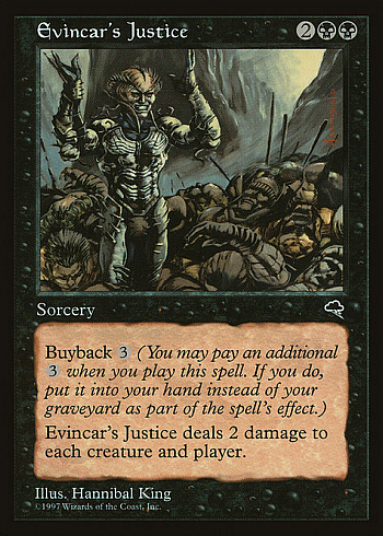 Evincar's Justice