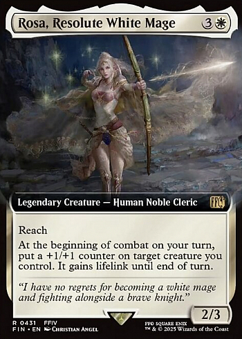 Rosa, Resolute White Mage