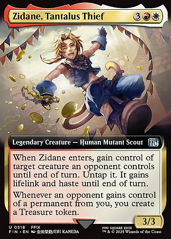 Zidane, Tantalus Thief