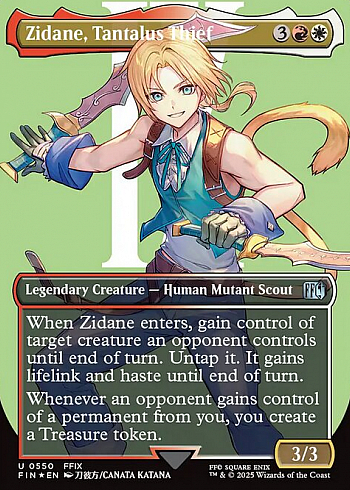 Zidane, Tantalus Thief