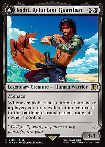 Jecht, Reluctant Guardian // Braska's Final Aeon