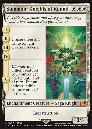 Summon: Knights of Round