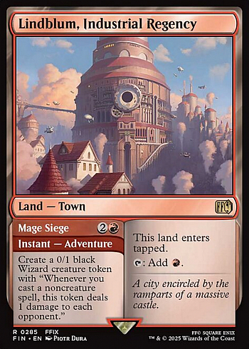 Lindblum, Industrial Regency // Mage Siege