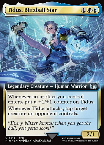 Tidus, Blitzball Star