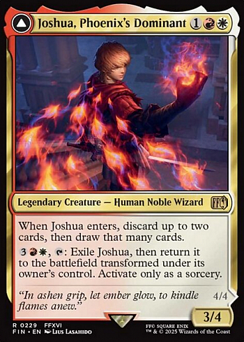 Joshua, Phoenix's Dominant // Phoenix, Warden of Fire