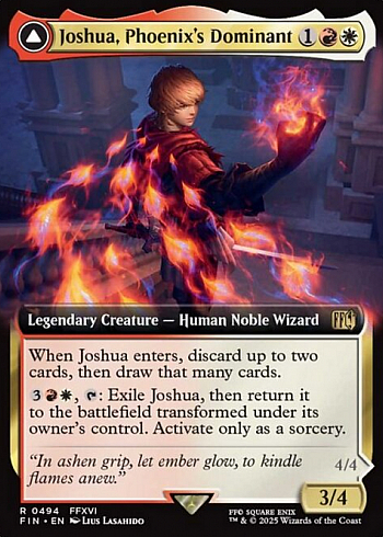 Joshua, Phoenix's Dominant // Phoenix, Warden of Fire