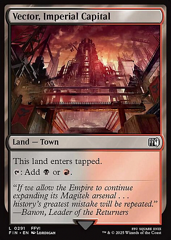 Vector, Imperial Capital