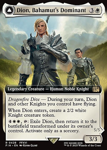 Dion, Bahamut's Dominant // Bahamut, Warden of Light