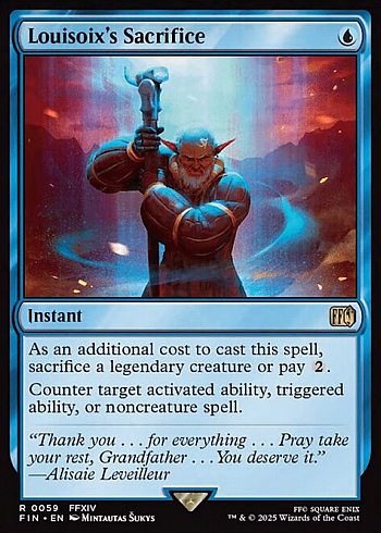 Louisoix's Sacrifice