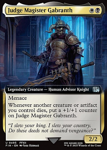 Judge Magister Gabranth