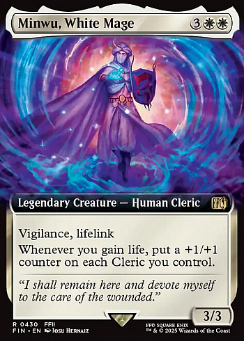 Minwu, White Mage