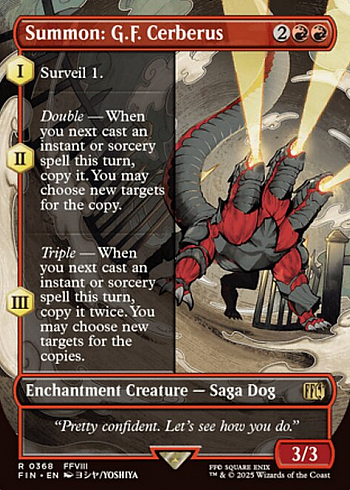 Summon: G.F. Cerberus