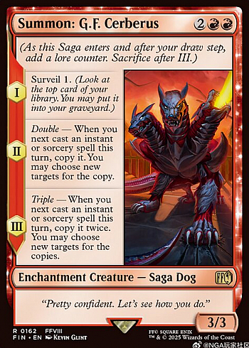 Summon: G.F. Cerberus