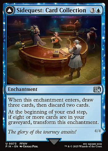 Sidequest: Card Collection // Magicked Card