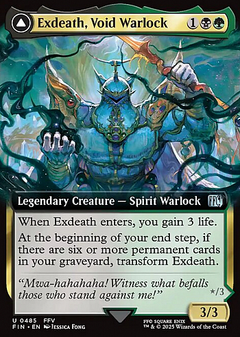 Exdeath, Void Warlock // Neo Exdeath, Dimension's End