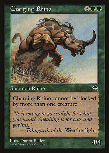 Charging Rhino