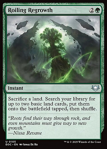 Roiling Regrowth