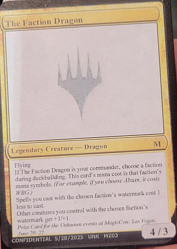 The Faction Dragon