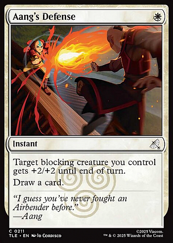 Aang's Defense