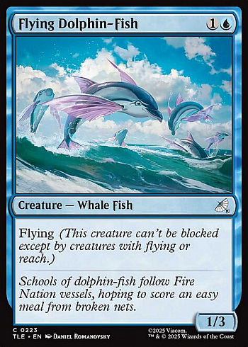 Flying Dolphin-Fish