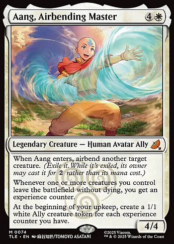 Aang, Airbending Master