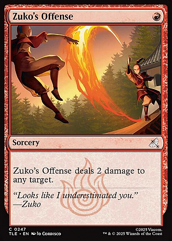 Zuko's Offense
