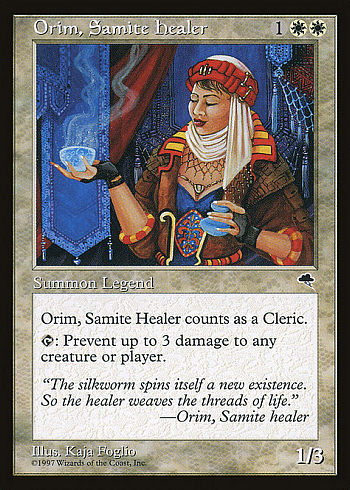 Orim, Samite Healer