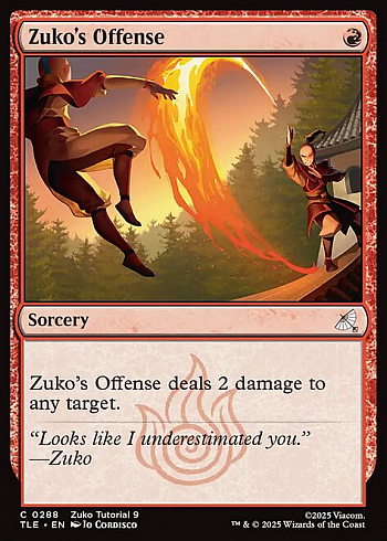 Zuko's Offense