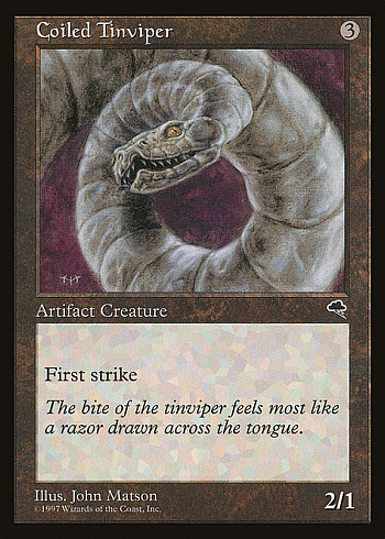 Coiled Tinviper