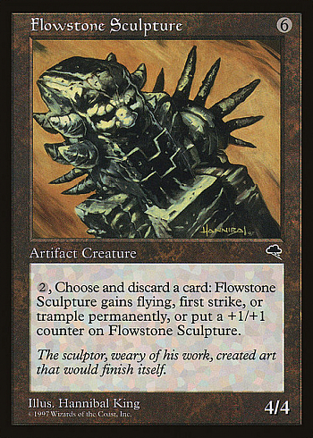 Flowstone Sculpture
