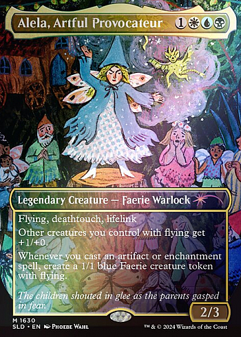 Alela, Artful Provocateur