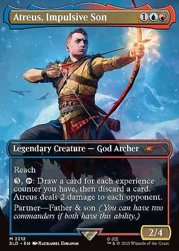 Atreus, Impulsive Son