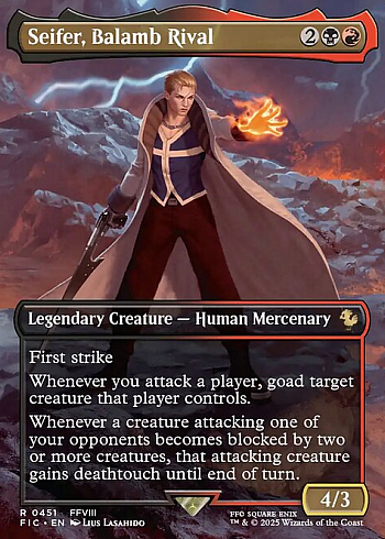 Seifer, Balamb Rival