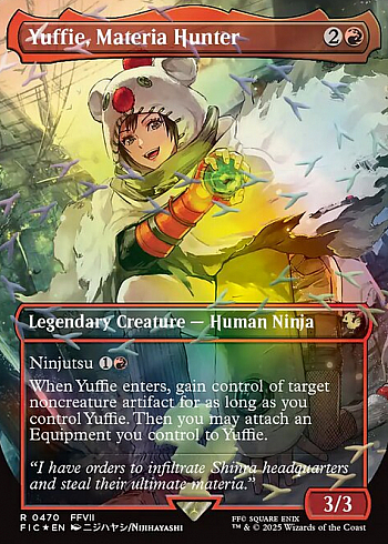 Yuffie, Materia Hunter