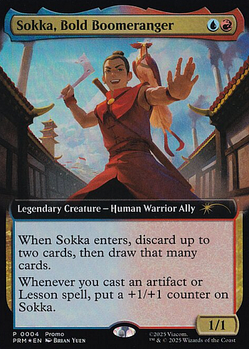 Sokka, Bold Boomeranger