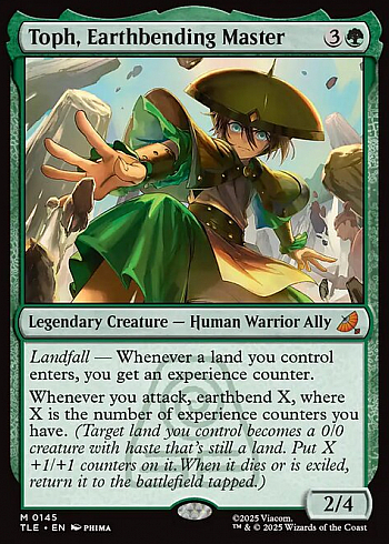 Toph, Earthbending Master