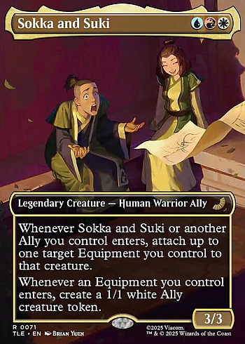 Sokka and Suki