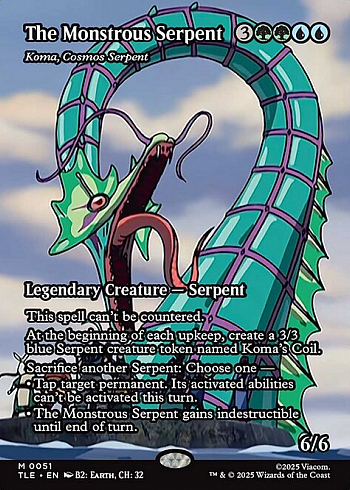 Koma, Cosmos Serpent