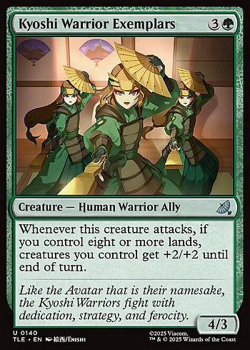 Kyoshi Warrior Exemplars