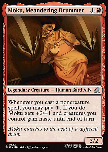 Moku, Meandering Drummer